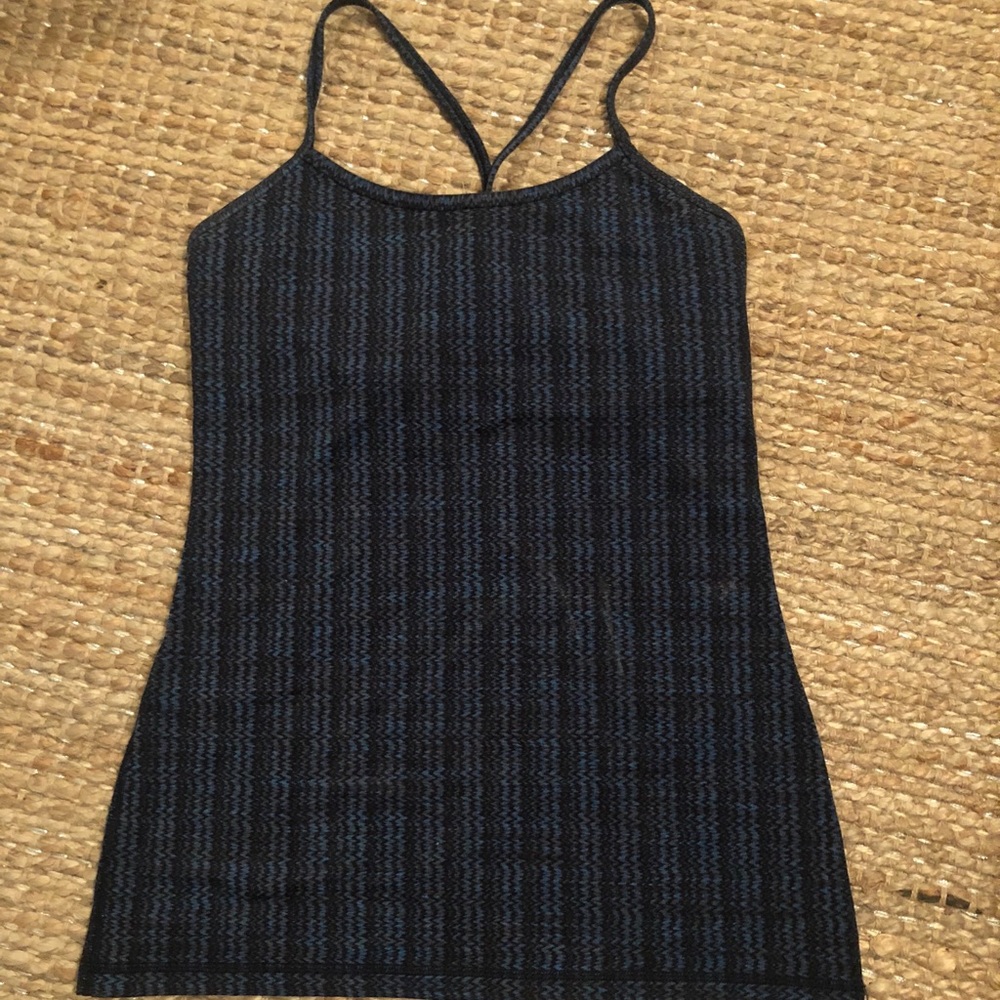 Lululemon Power Y patterned tank